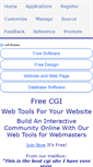 Mobile Screenshot of free-cgi.com